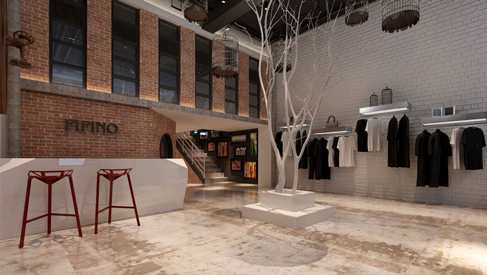 500平方LOFT風(fēng)格辦公室裝修設(shè)計案例