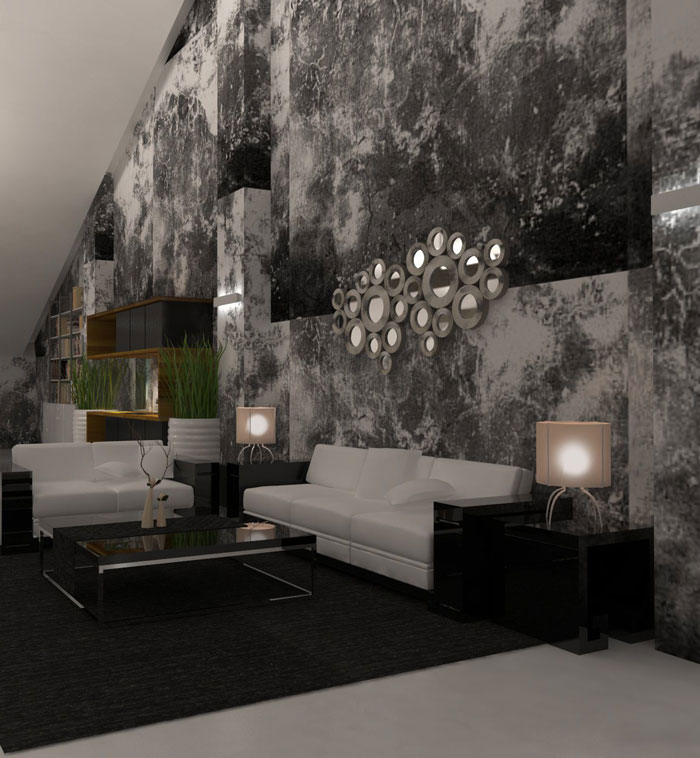 1000平方辦公室接待區域軟裝設計方案效果圖