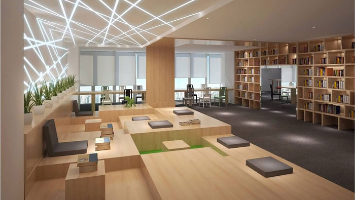 810平方中型辦公室裝修設(shè)計(jì)案例