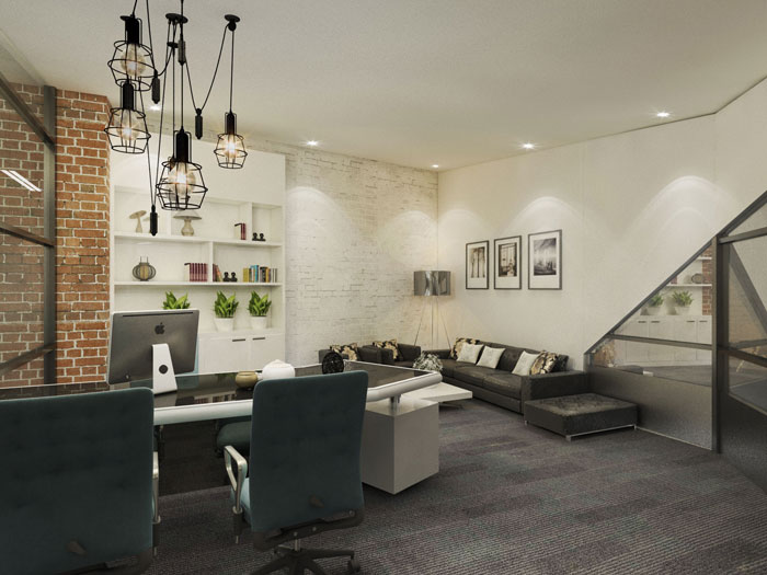 750平方總經(jīng)理辦公室軟裝設(shè)計(jì)方案效果圖