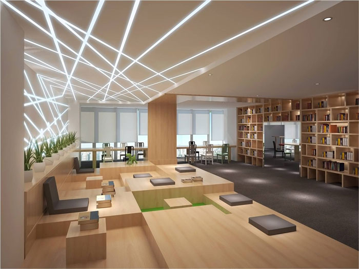 800平方辦公室辦公區(qū)域軟裝設計方案效果圖