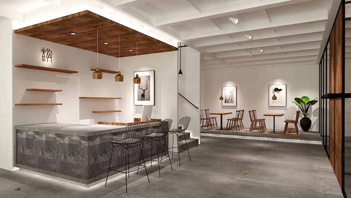 800平方工業(yè)風辦公室裝修設計案例