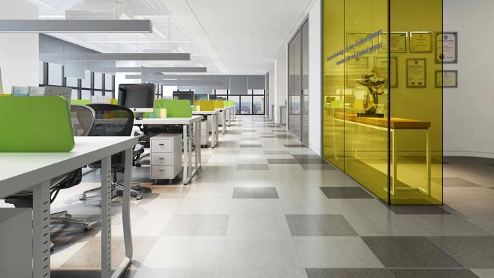 金融公司辦公室辦公室區域裝修設計案例