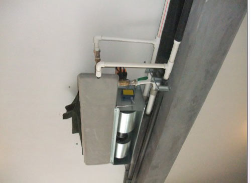 中央空調風機盤管安裝效果圖