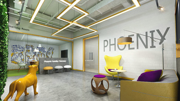 傳媒學(xué)院辦公室裝修設(shè)計案例