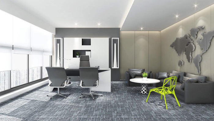 廣告代理公司辦公室裝修設計案例