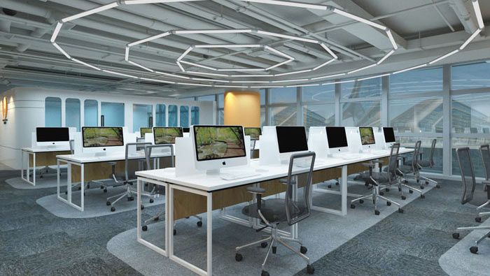 營銷策劃公司辦公室裝修設計案例