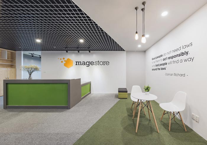 電子商務服務商辦公室裝修設計案例