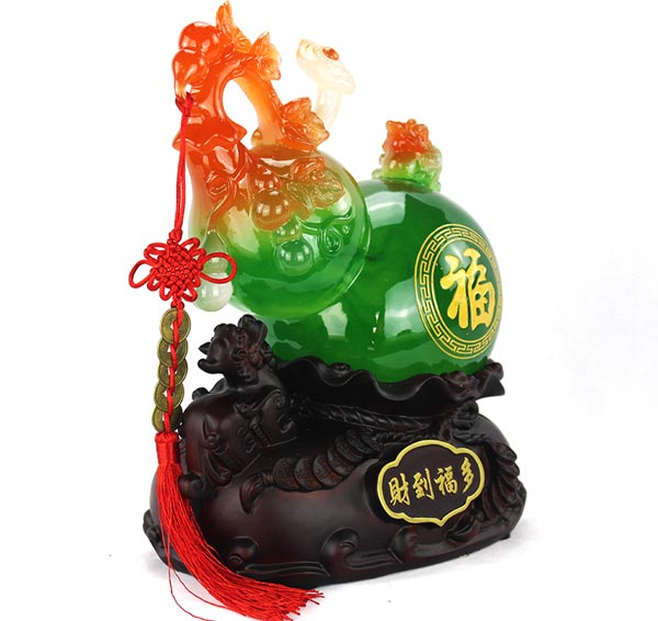 財到福葫蘆擺件效果圖