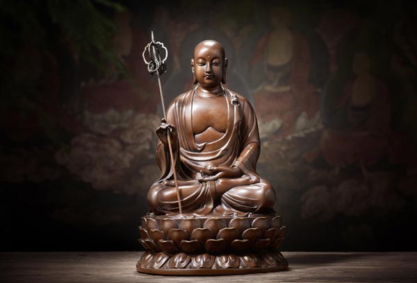 地藏菩薩擺件效果圖