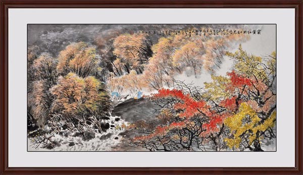 霜葉紅于二月花效果圖