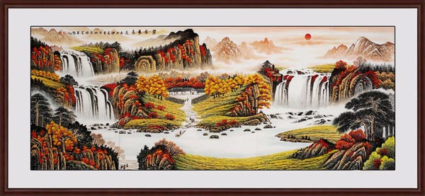 紫氣東來(lái)效果圖