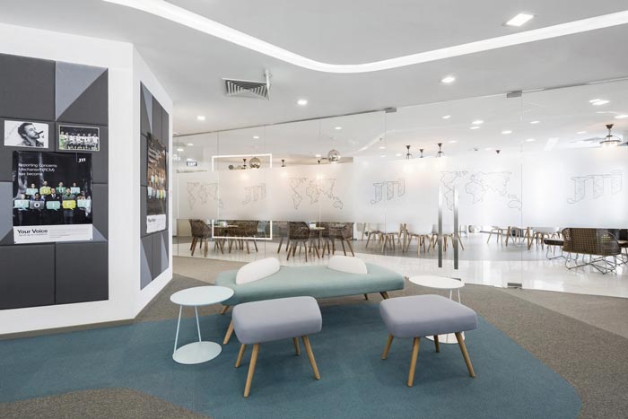 創(chuàng)意混搭辦公室動(dòng)線裝修設(shè)計(jì)案例效果圖