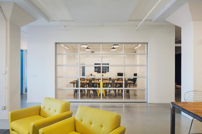 創意營銷公司辦公室動線裝修設計案例效果圖