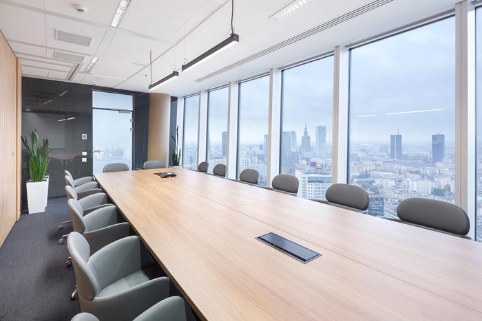 現(xiàn)代簡約風(fēng)格辦公室會(huì)議室裝修設(shè)計(jì)案例效果圖