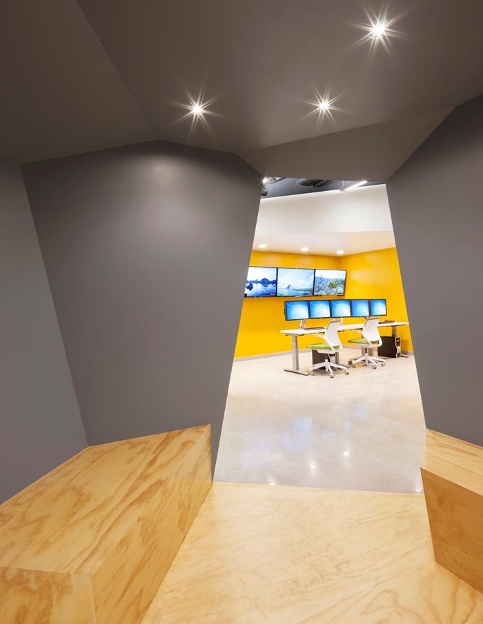 靈活創(chuàng)意辦公空間動(dòng)線區(qū)域裝修設(shè)計(jì)案例效果圖