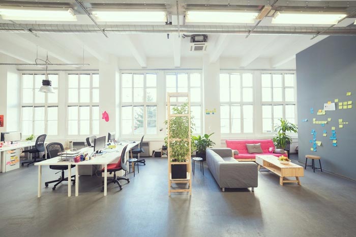 550平方辦公室辦公區域裝修設計實景圖