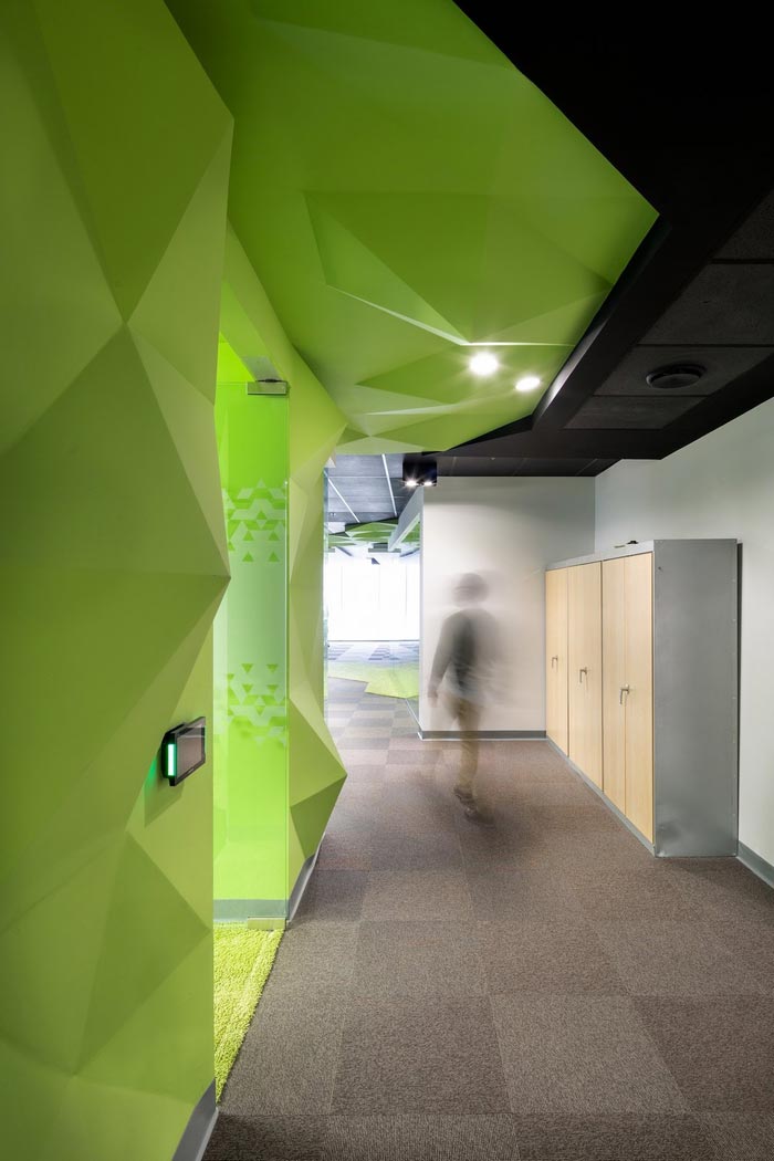 500平方辦公室過(guò)道裝修設(shè)計(jì)案例效果圖