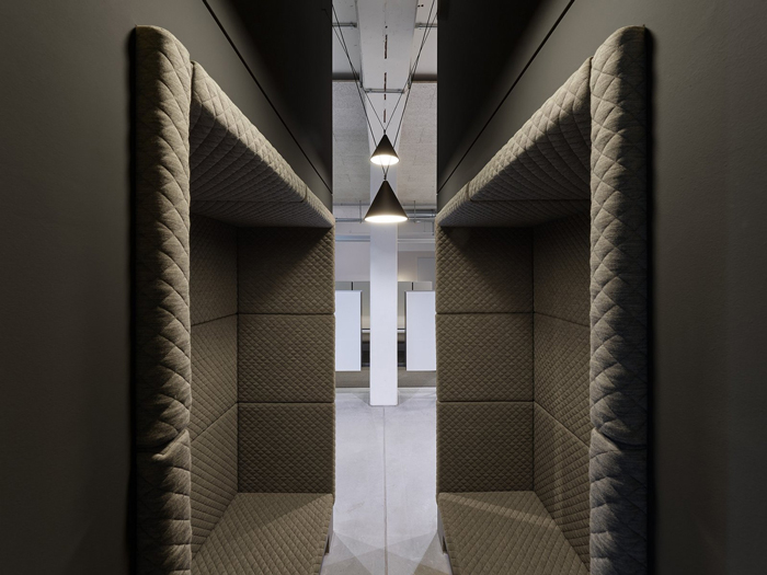 策劃公司小型辦公室休息區域裝修設計效果圖