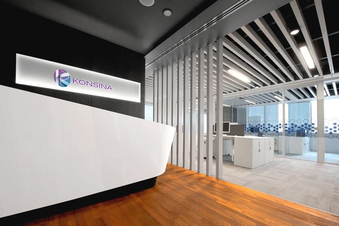 藥品零售公司辦公室裝修設計案例