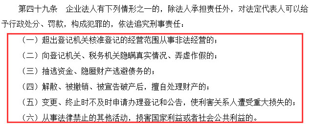 民法通則企業法人責任法規示意圖