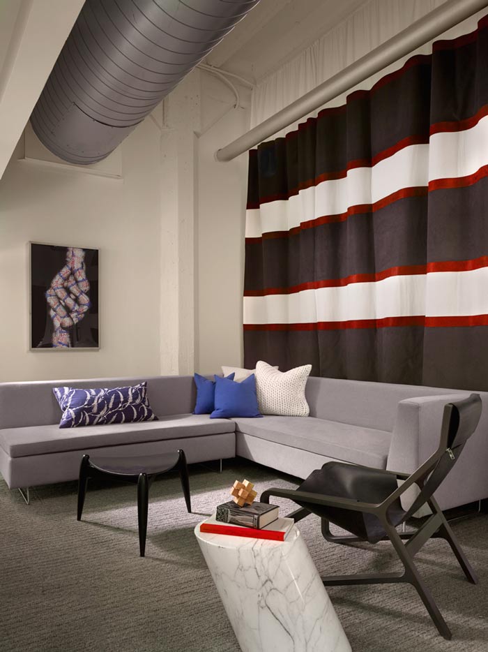 時尚辦公室休息區修設計效果圖