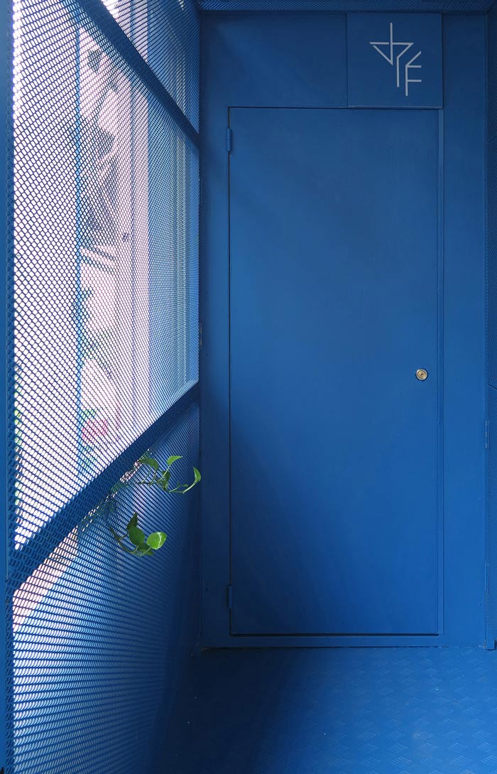 小型辦公室改造入口設計效果圖