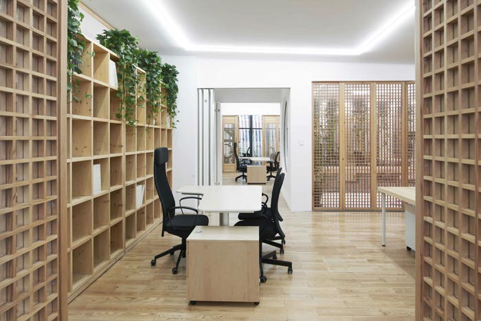 融資租賃公司辦公室辦公區(qū)裝修設(shè)計效果圖