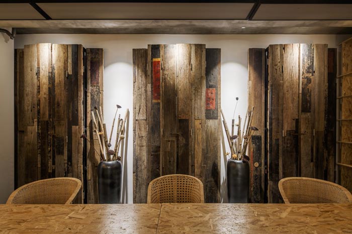 設計顧問公司辦公室插花藝術效果圖