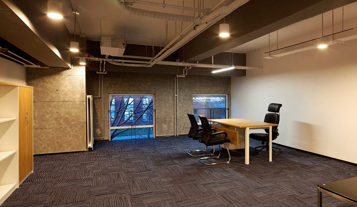 創(chuàng)客孵化中心辦公樓經(jīng)理辦公室裝修設(shè)計(jì)效果圖