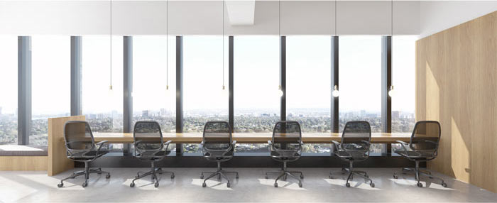 商貿公司辦公室休息區(qū)裝修設計效果圖