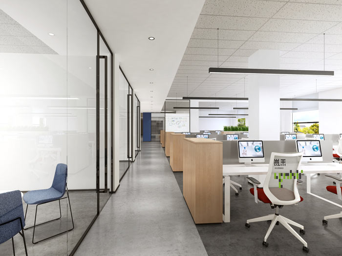 艾森醫藥辦公室裝修設計效果圖