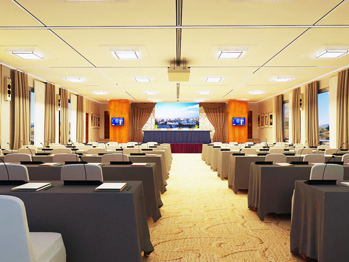 多功能會(huì)議室裝修設(shè)計(jì)效果圖