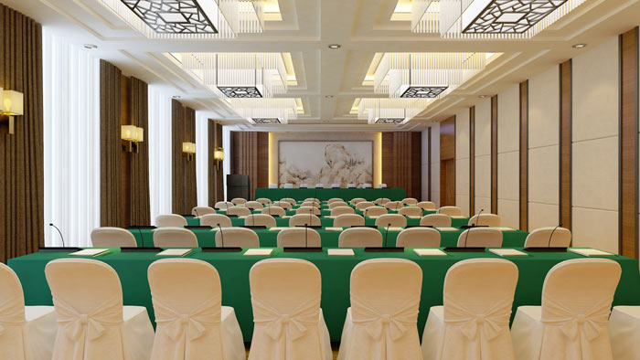 多功能會議室裝修設計效果圖