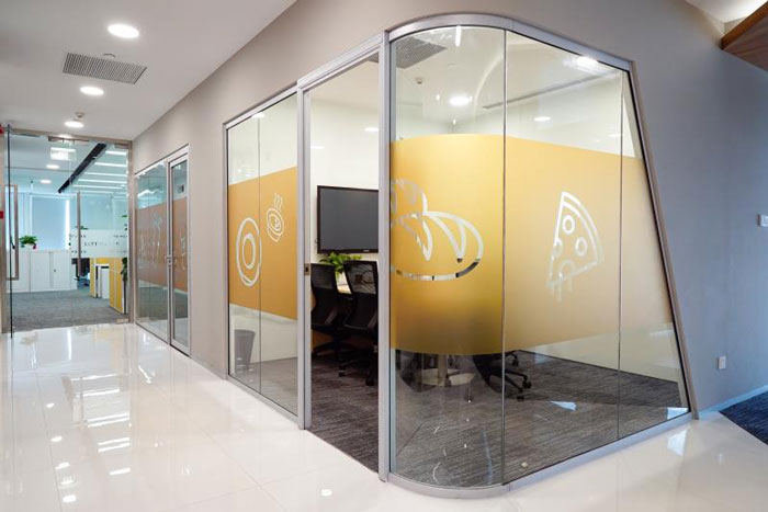 貿易公司辦公室洽談室裝修設計效果圖