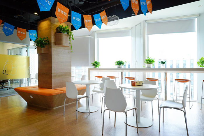 貿易公司辦公室休息區裝修設計效果圖