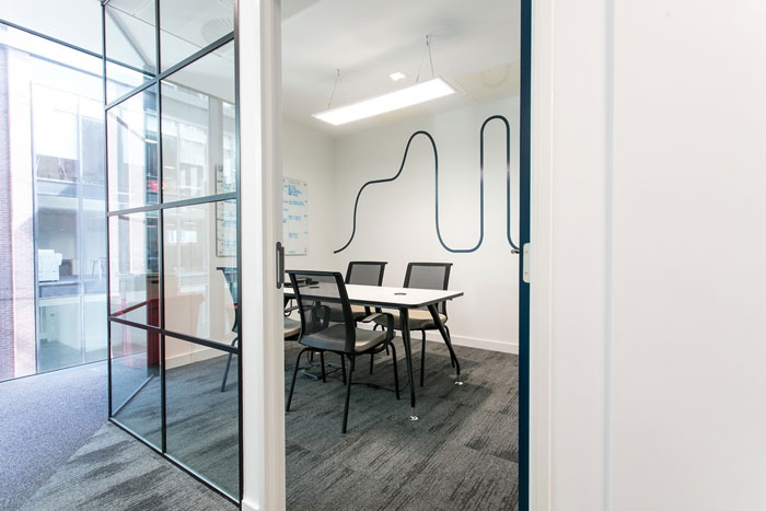 600平方辦公室洽談室裝修設計效果圖