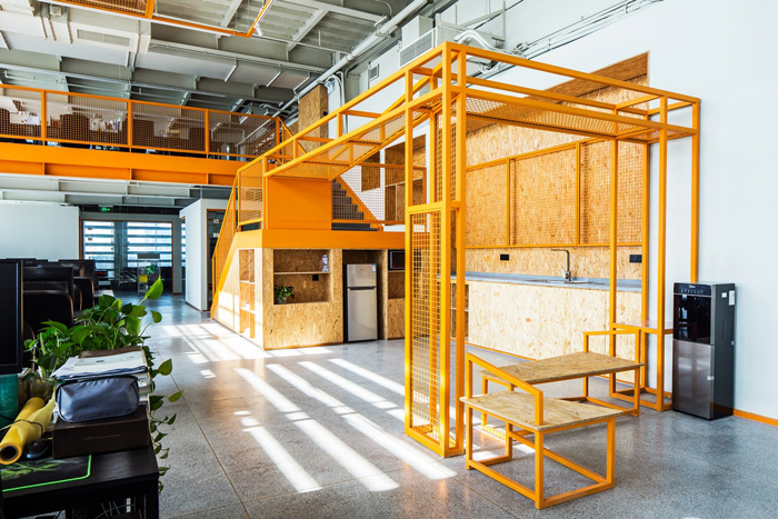 廠家辦公樓過道裝修設(shè)計(jì)效果圖