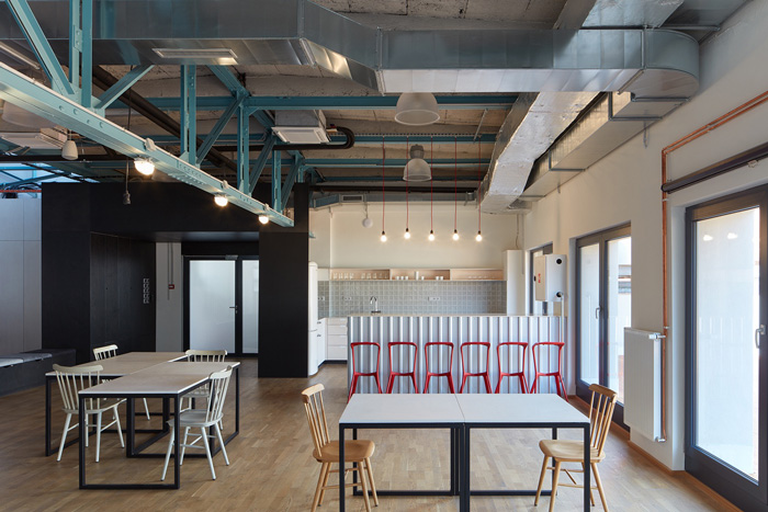 電子商務辦公室茶水間裝修效果圖