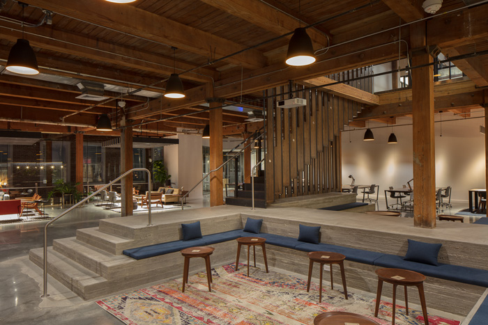 聯(lián)合辦公空間裝修設計效果圖