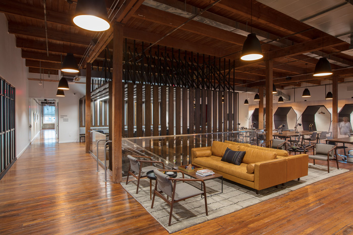 聯(lián)合辦公空間洽談區(qū)裝修設計效果圖