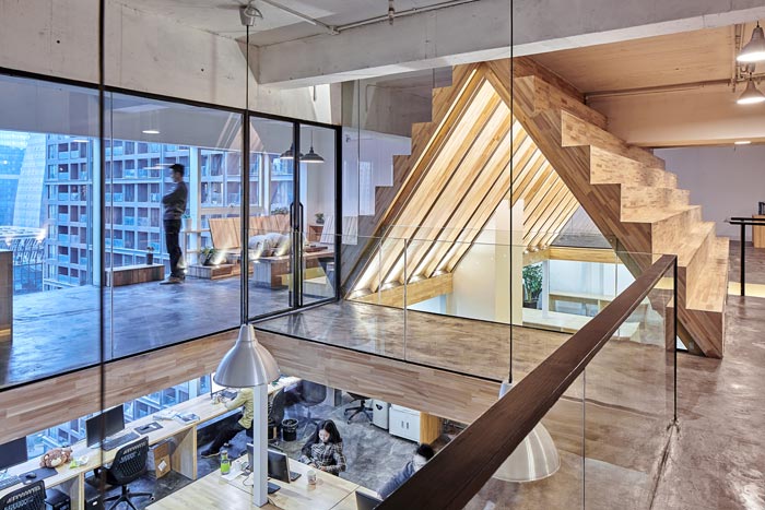 loft辦公室二樓動(dòng)線裝修設(shè)計(jì)效果圖