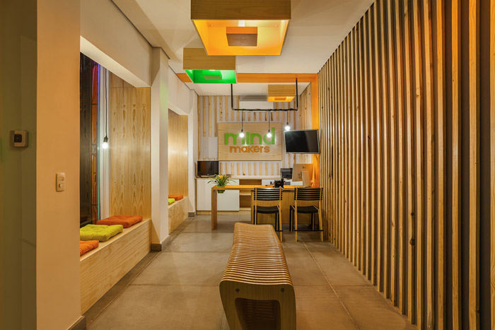 少兒編程培訓機構裝修設計效果圖