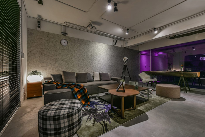 loft私人辦公室裝修設計效果圖