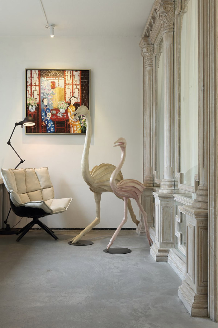 別墅辦公室洽談區裝修設計效果圖