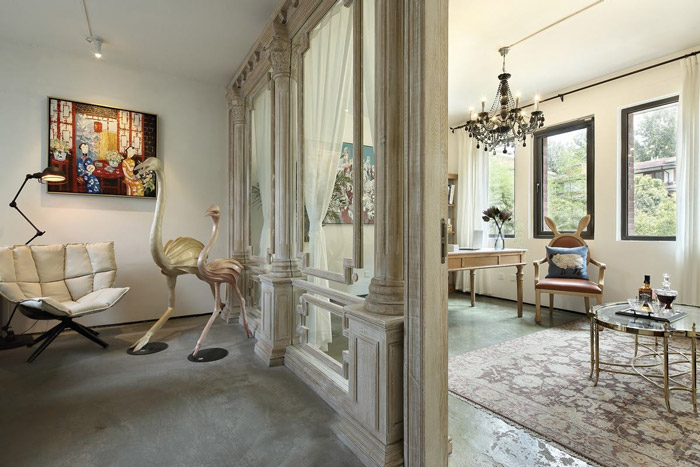 別墅經理辦公室裝修設計效果圖