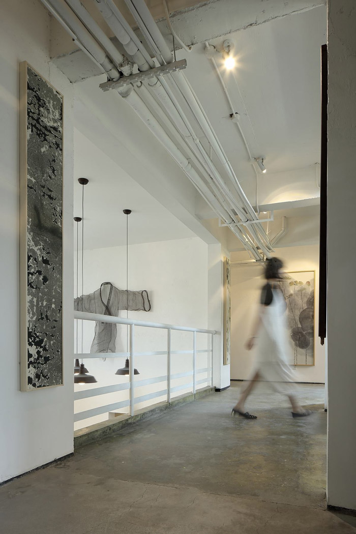 別墅辦公室二層過道裝修設計效果圖