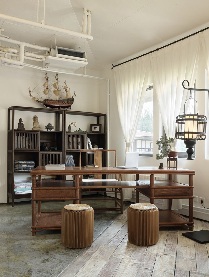 別墅總經理辦公室裝修設計效果圖