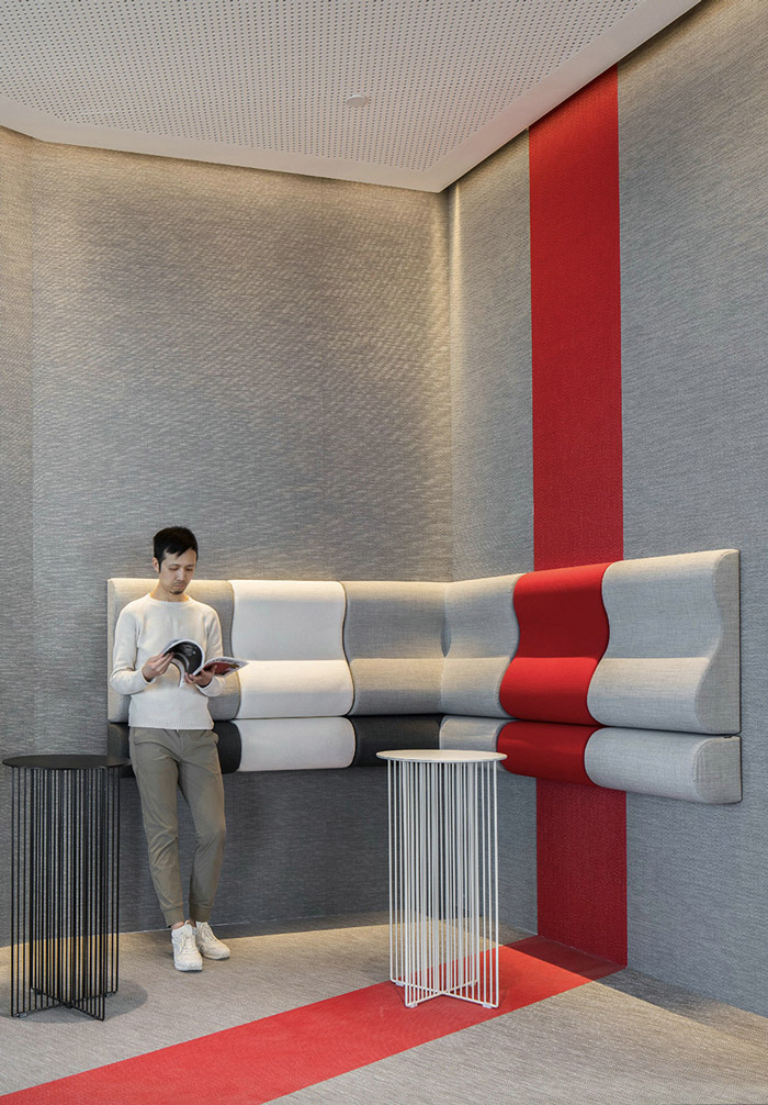 集團(tuán)辦公樓閱讀區(qū)設(shè)計效果圖