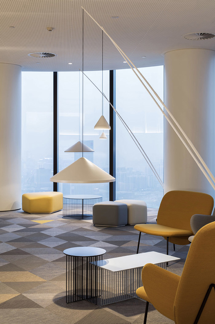 集團(tuán)辦公樓休息區(qū)設(shè)計效果圖